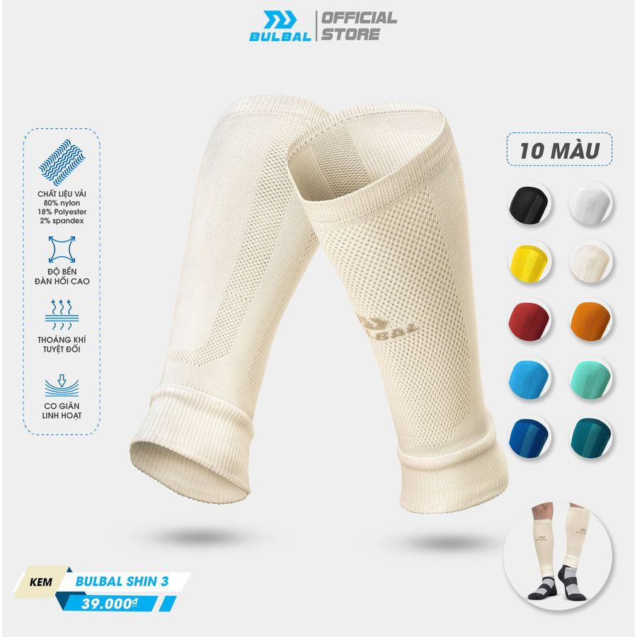 Tất ống bóng đá Bulbal Shin - Tất ống đồng bảo vệ chân