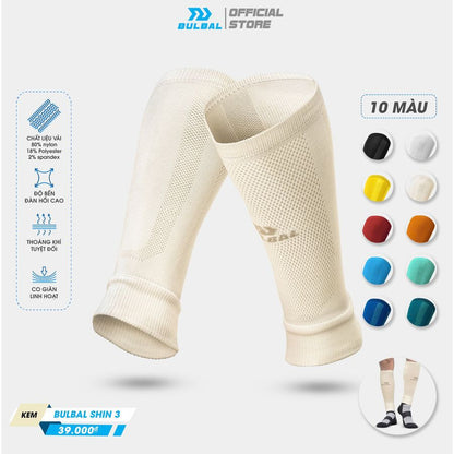 Tất ống bóng đá Bulbal Shin - Tất ống đồng bảo vệ chân