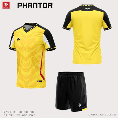 Bộ Bóng Đá Không logo Thiết Kế JP Phantor - Có In Tên Số