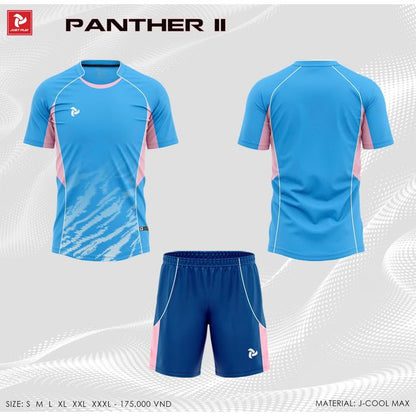 Bộ Quần Áo Bóng Đá Không LoGo JP Panther 2