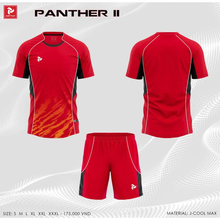 Bộ Quần Áo Bóng Đá Không LoGo JP Panther 2