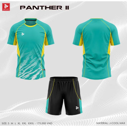 Bộ Quần Áo Bóng Đá Không LoGo JP Panther 2