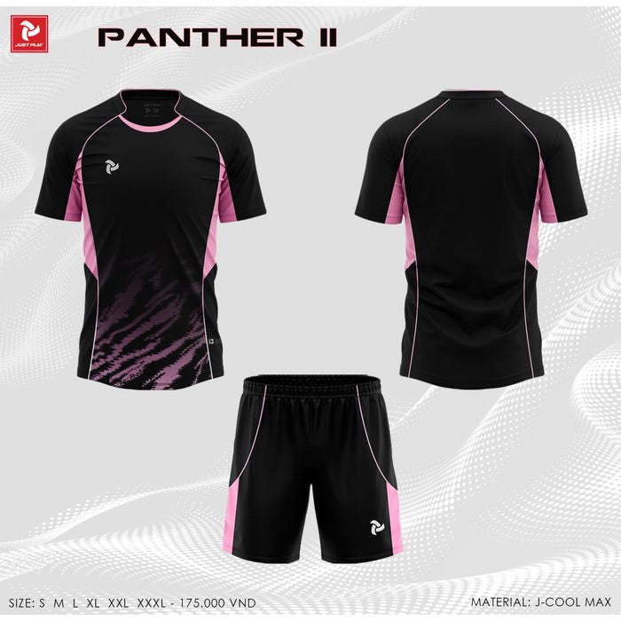 Bộ Quần Áo Bóng Đá Không LoGo JP Panther 2