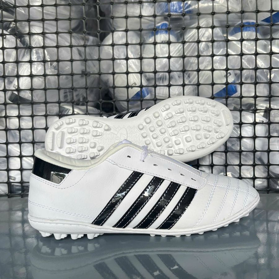 Giày 3 Sọc Geet Đế Mềm Da Nhăn - Đã Khâu Full Đế - Tặng Tất Giày CT3 Đá Banh Phủi