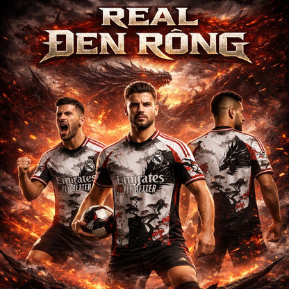 Set Bóng Đá REAL Cực Chất - Có In Tên Số