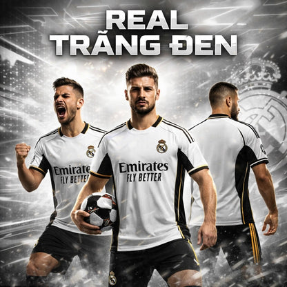 Set Bóng Đá REAL Cực Chất - Có In Tên Số