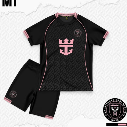 Bộ Đồ Bóng Đá Messi , đội Inter Miami - size trẻ em (có in thêm tên số)