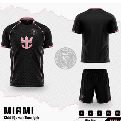 Bộ Quần Áo Bóng Đá Inter Miami - Set Đồ Bóng Đá Messi