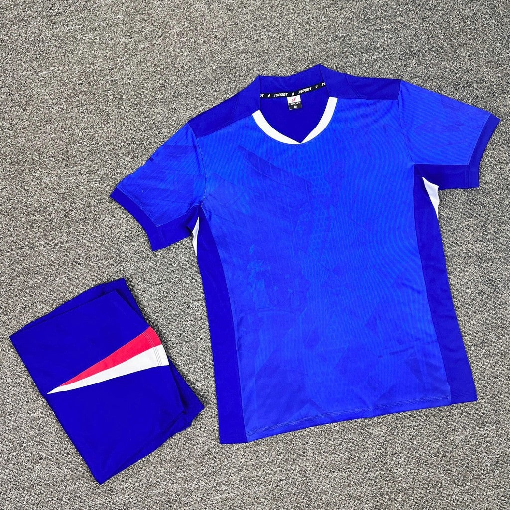 Quần Áo Đá Banh The Blue Mới Nhất - Có in tên số áo