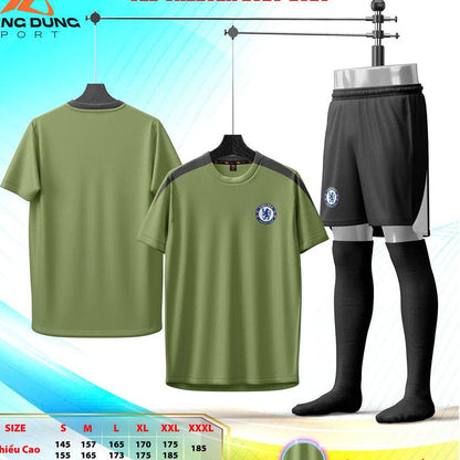 Quần Áo Đá Banh The Blue Mới Nhất - Có in tên số áo