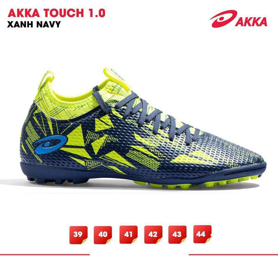 Giày Bóng Đá Akka Touch 1.0 Đế TF - Tặng Kèm Tất & Túi
