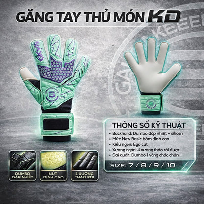 Găng tay Thủ Môn GKVN KĐ - Xương Tháo Lắp