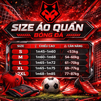 Bộ Bóng Đá Kamito Festival 02 - Có In Tên Số