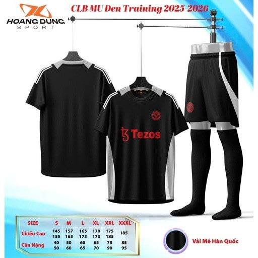 Áo Bóng Đá MU Xanh 2025, Áo Đá Banh Man U Mới Nhất (Hình Thật) - Có in tên số