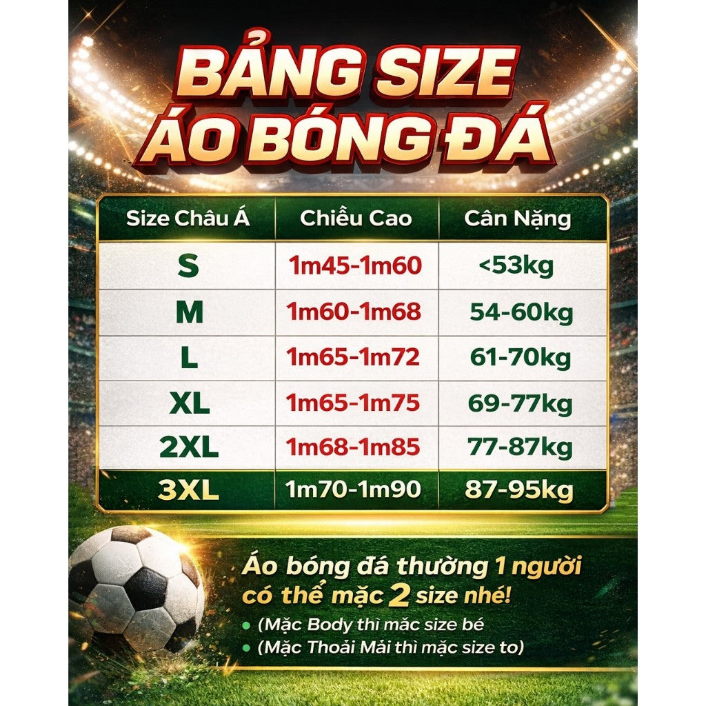 Bộ Quần Áo Bóng Đá Argentina Xanh Đen Training WC26