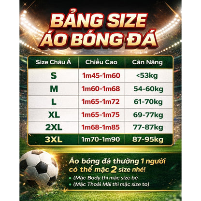 Bộ Bóng Đá Đội Tuyển Bỉ  - Thun Lạnh Có In Tên Số