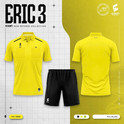 Bộ Trang Phục Thể Thao Trọng Tài - Đồ Trọng Tài Cao Cấp ERIC 2