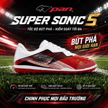 Giày Bóng Đá Pan Sonic Pan Thunder Đế TF - Chính Hãng Thái Lan
