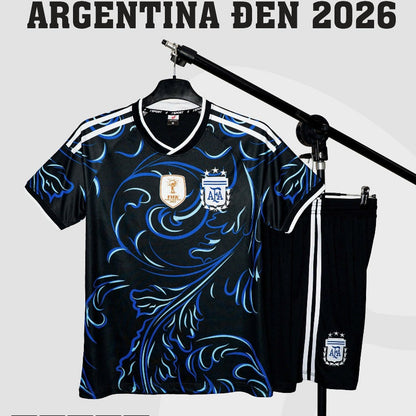 Quần Áo Bóng Đội Tuyển Quốc Gia Argentina Tím 2024 Mới Nhất