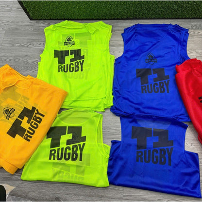 Áo Bib Bóng Đá - Tập Luyện Bóng Đá - Tập Luyện Thể Thao - Đội Nhóm - Team Building( Có in tên số )