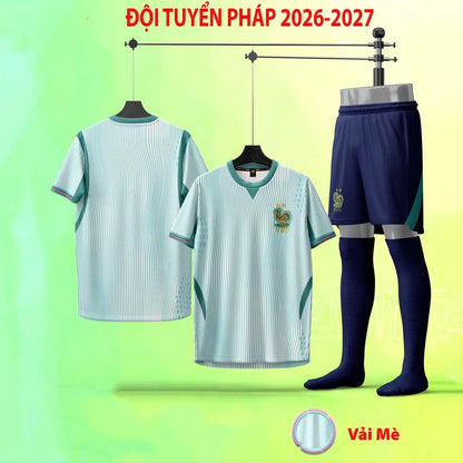 Bộ Quần Áo Bóng Đá Đội Tuyển Pháp - Có in tên số