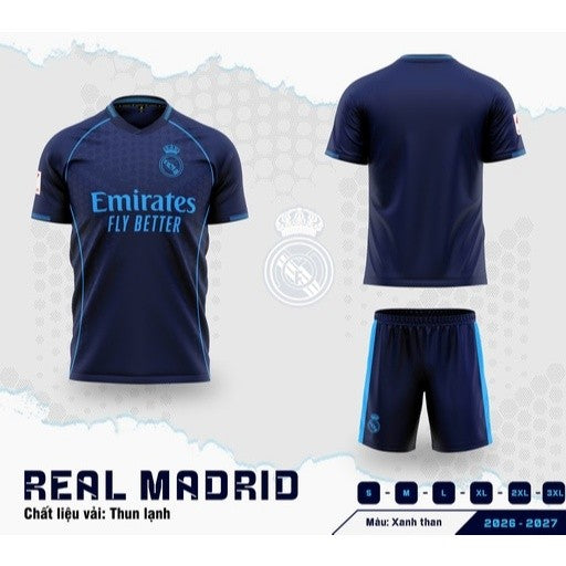 Set Bóng Đá REAL Cực Chất - Có In Tên Số
