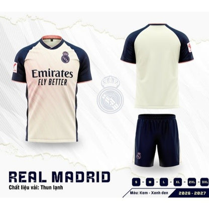 Set Bóng Đá REAL Cực Chất - Có In Tên Số