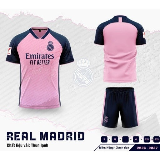 Set Bóng Đá REAL Cực Chất - Có In Tên Số