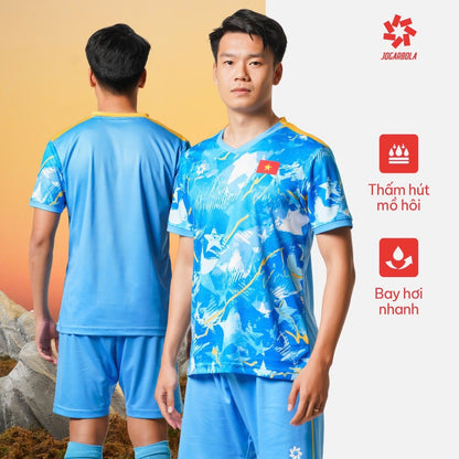 Áo Bóng Đá Đội Tuyển Việt Nam 2025 JGBL - Chính Hãng Jogarbola (Bản FAN)
