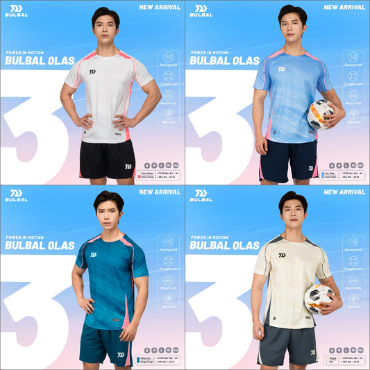 Quần Áo Bóng Đá Bulbal Olas 3 - Có in tên số